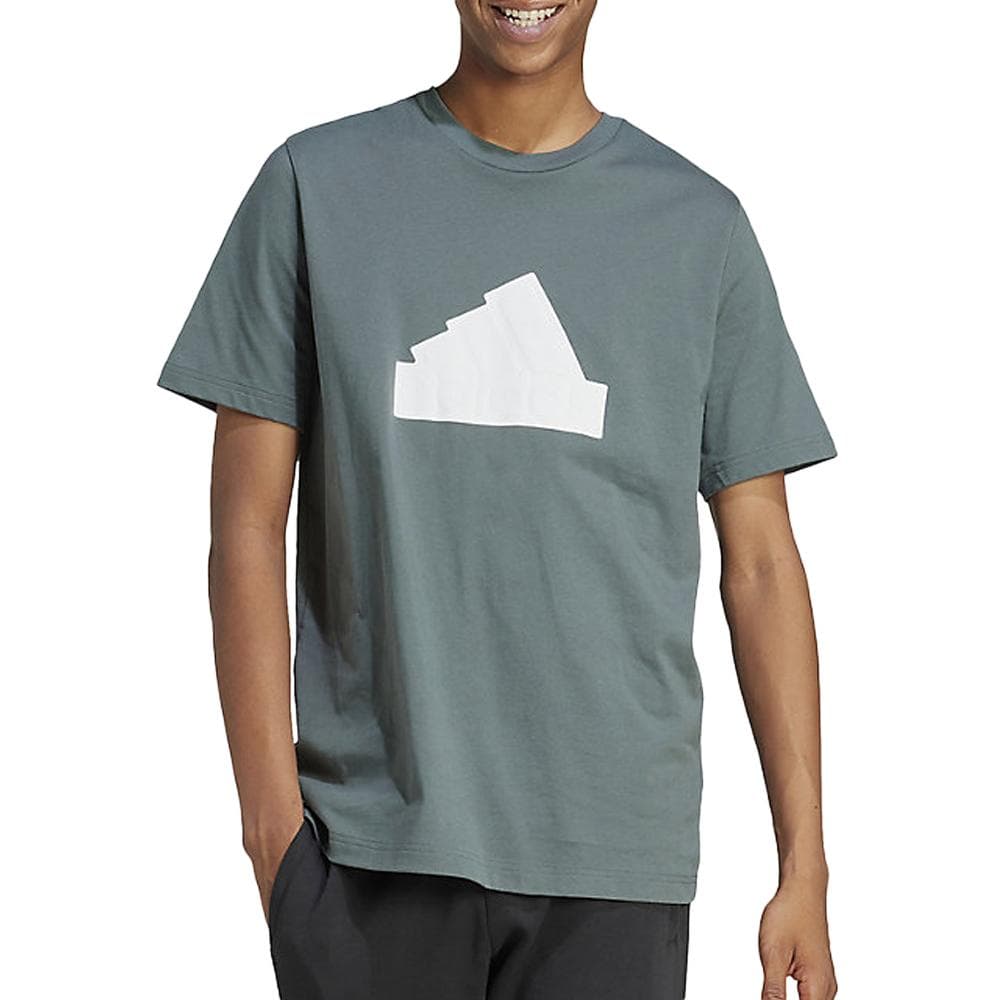 T-shirt Gris Homme Adidas Bos 1