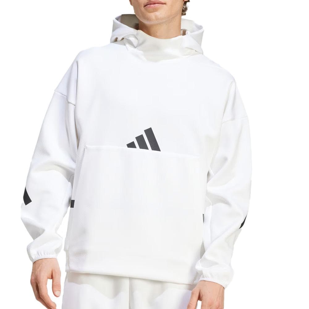 Sweat Blanc Homme Adidas JF2454 1