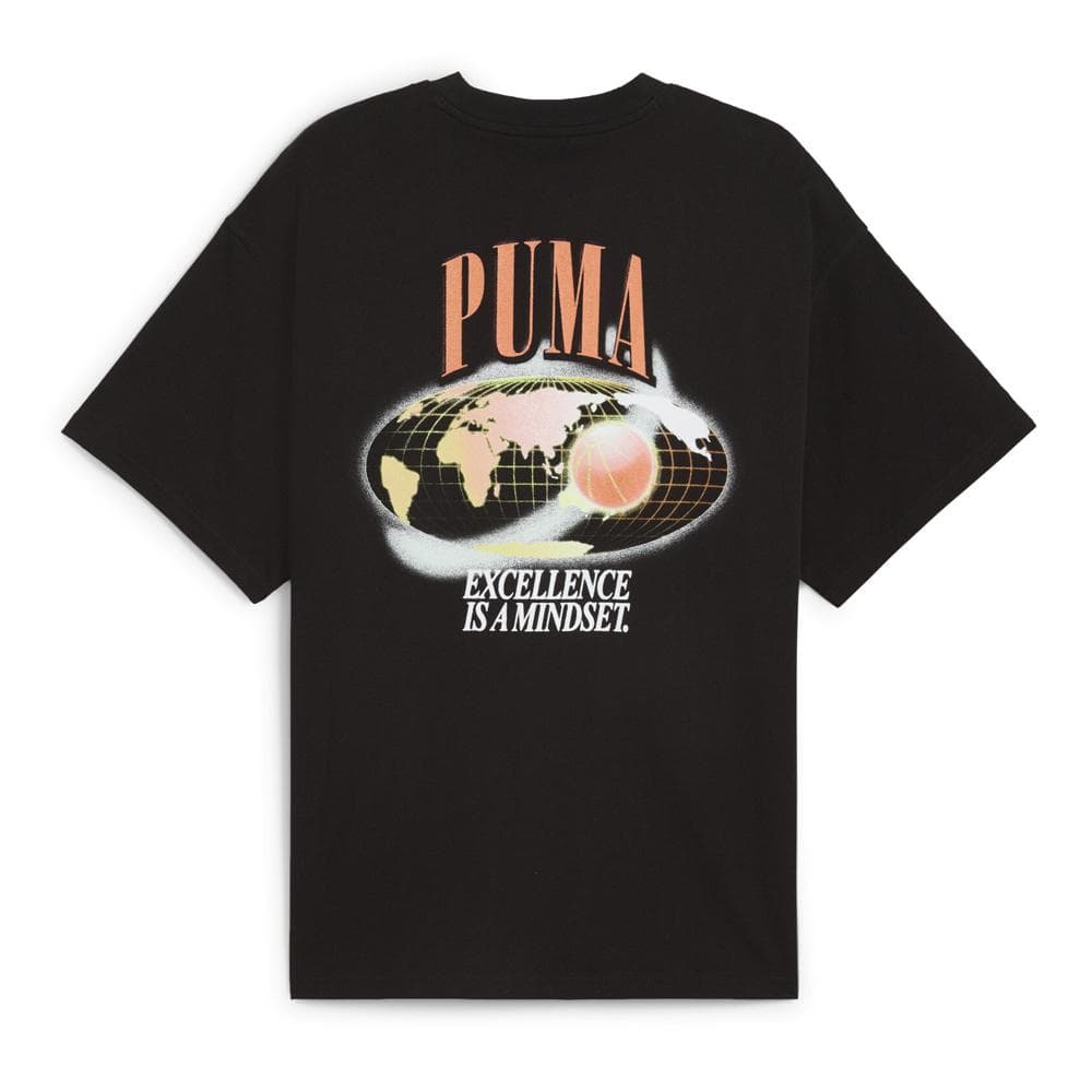 T-Shirt Noir Homme Puma Hoop 2