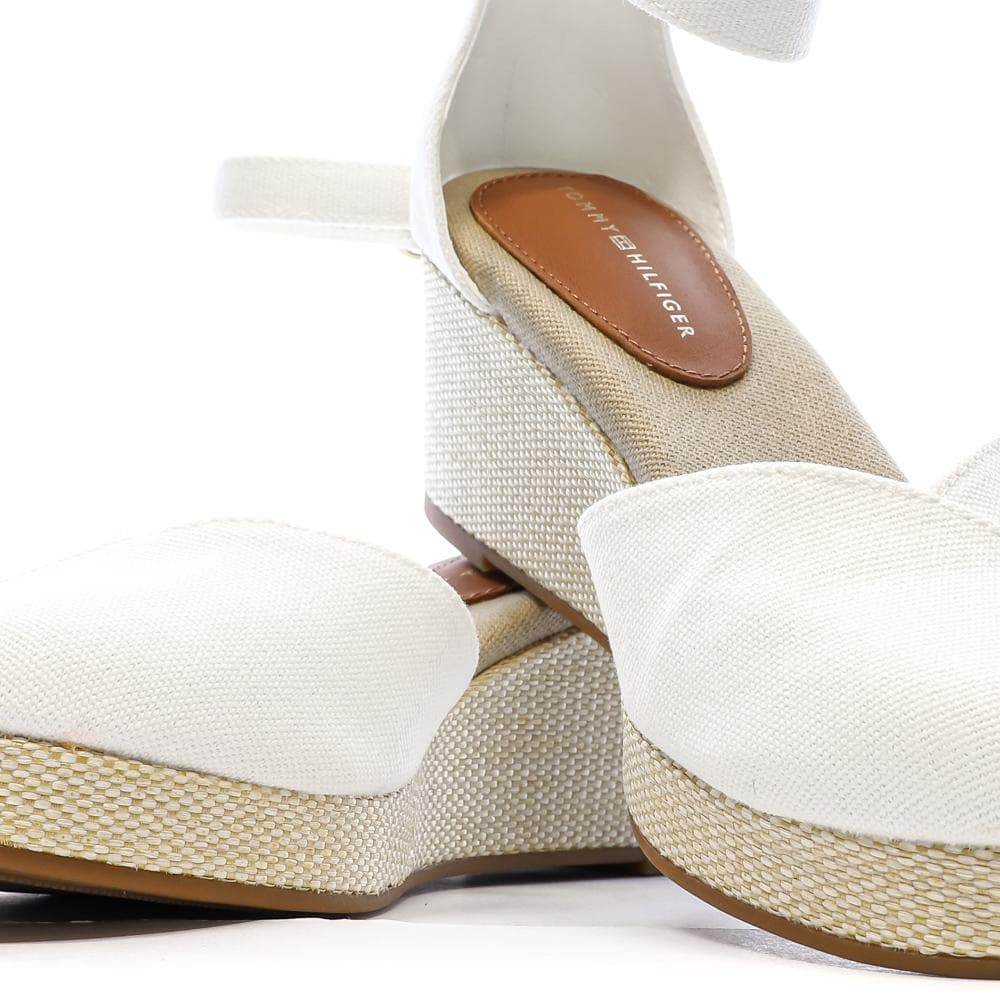 Sandales Blanches Femme Tommy Hilfiger FW0FW08657 7