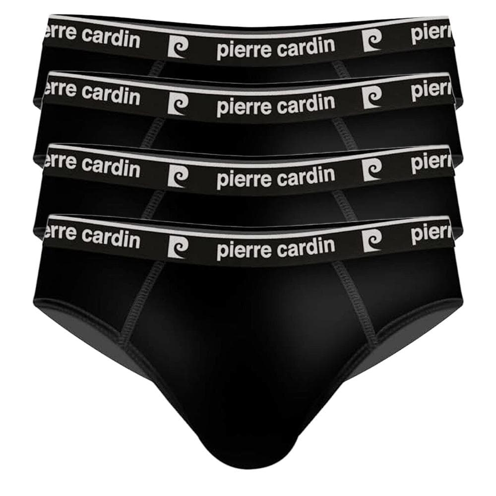 X4 Slips Noir Homme Pierre Cardin Ssvet 1