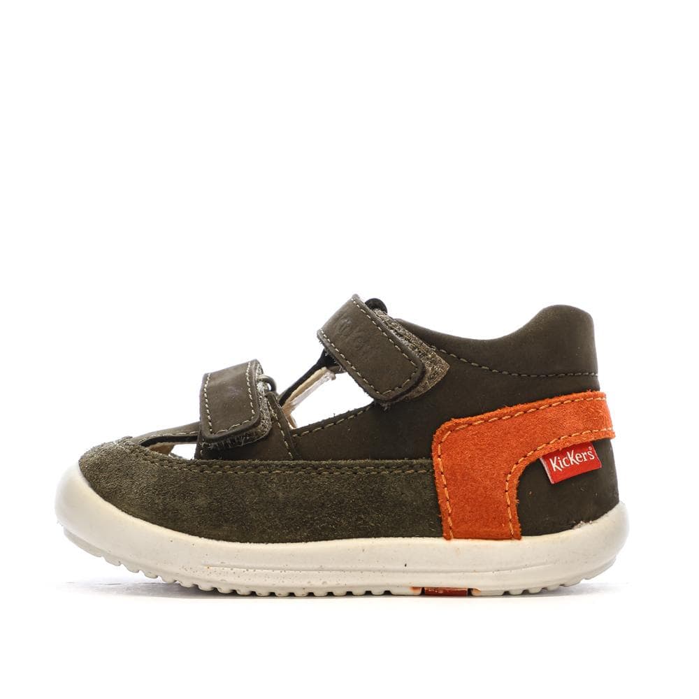 Sandales Kaki Garçon Kickers Salome 1