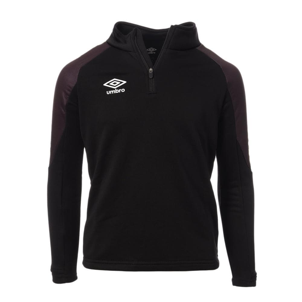 Sweat Noir/Vert Garçon Umbro For Net 1