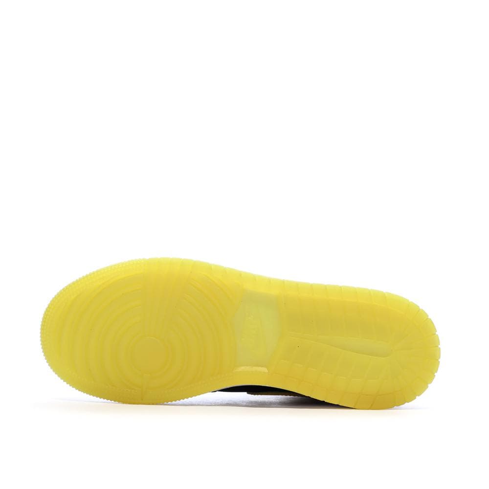 Air Force 1 Baskets Noires/Jaunes Garçon Nike 5