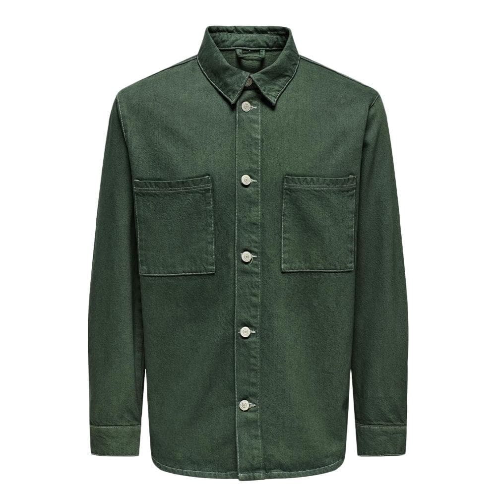 Veste Verte Homme Only & Sons Dago 3