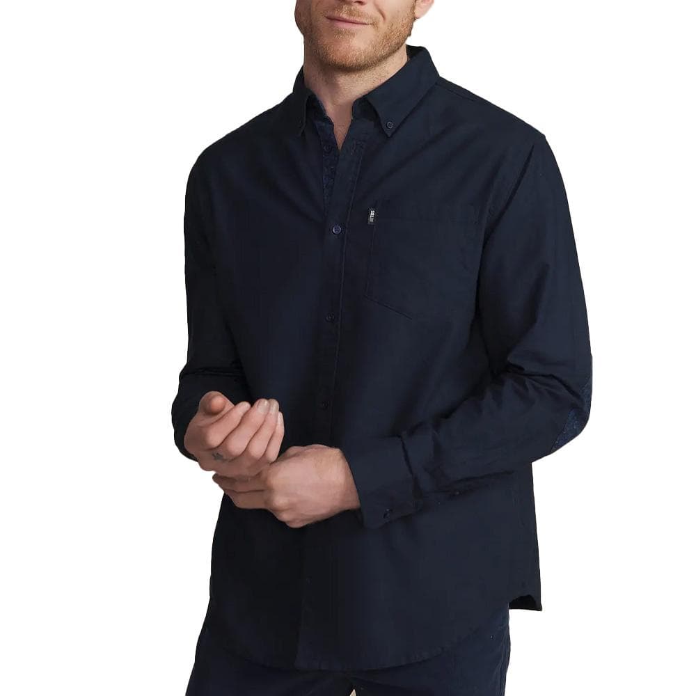 Chemise Marine Homme TBS JANOV 1