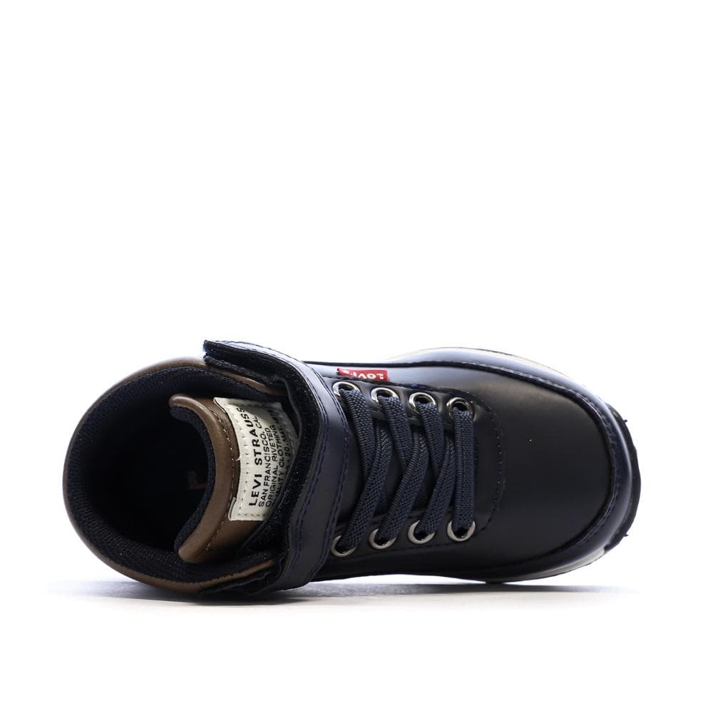 Baskets Noires/Marrons Garçon Levi's Ascot 4