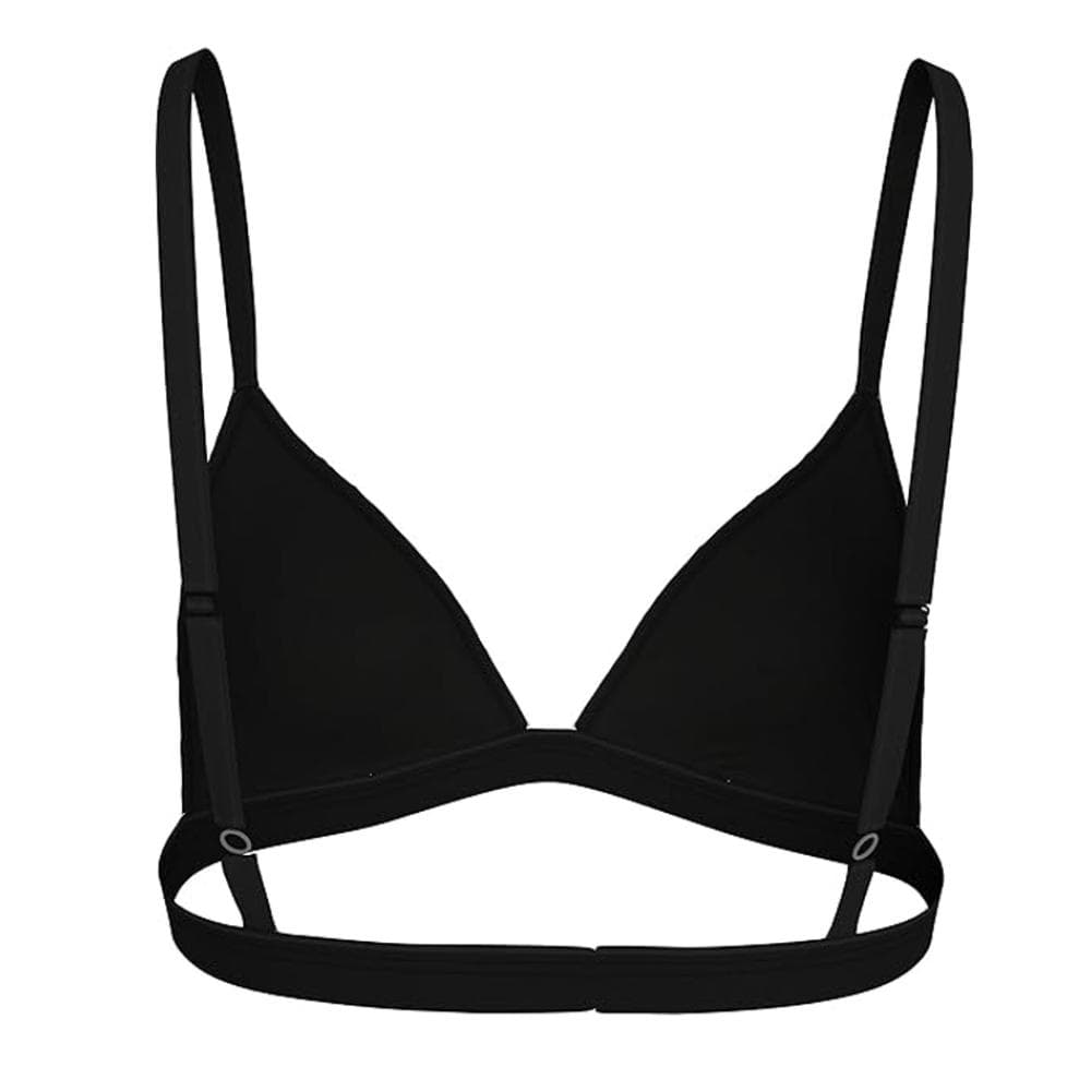 x3 Soutien-Gorge Noir/Blanc Femme Tommy Hilfiger Triangle 2