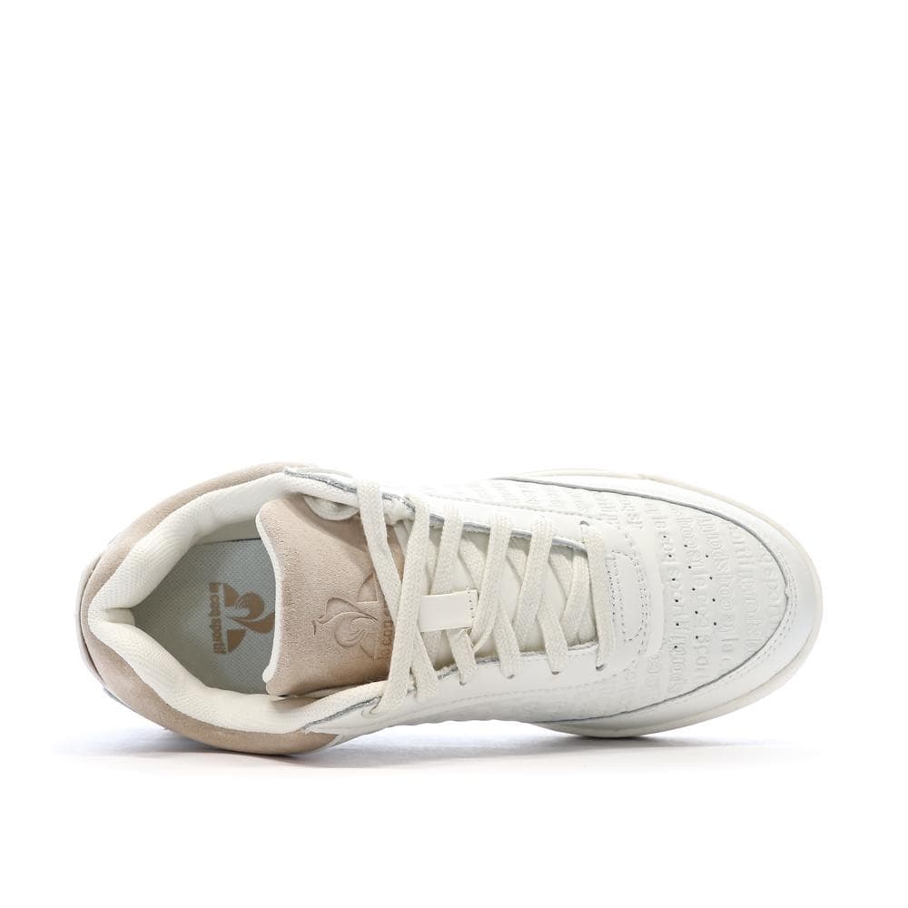 Baskets Beiges Femme Le Coq Sportif Park 4