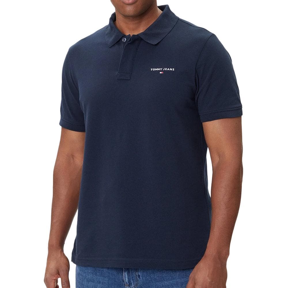 Polo Marine Homme Tommy Hilfiger Reg Linear 1