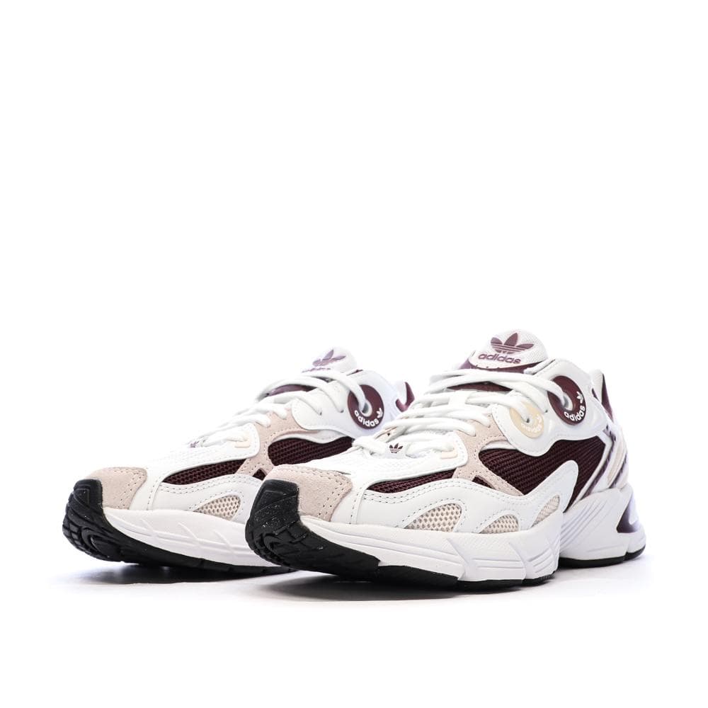Baskets Blanches/Bordeaux Femme Adidas Adidas Astir 6