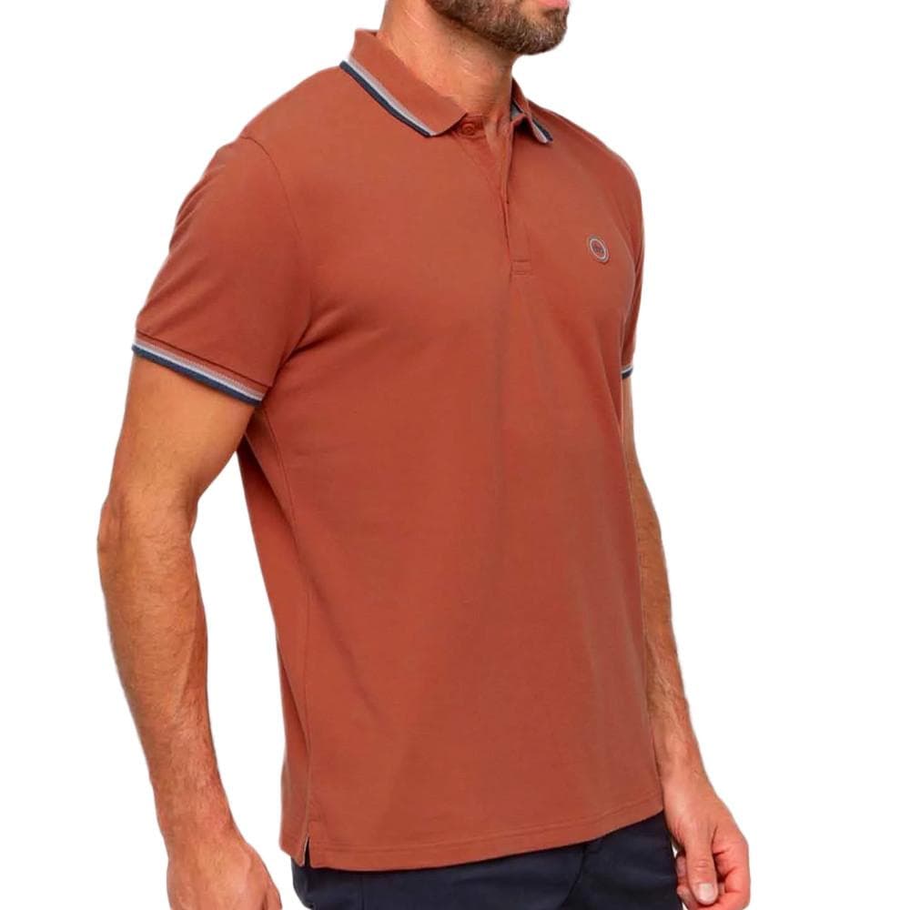 Polo Terracotta Homme TBS Epol 1
