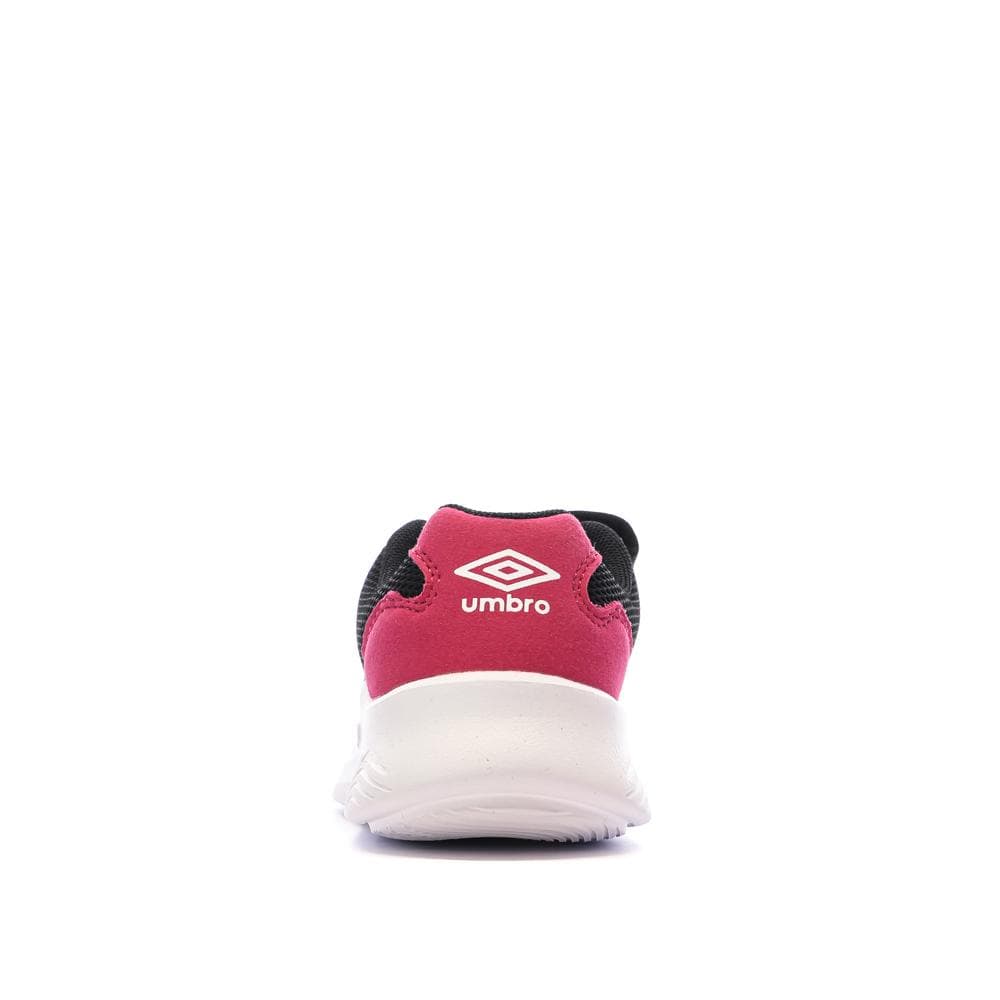 Baskets fille Umbro Nateo Noir/Rose – Style et confort sportif 3