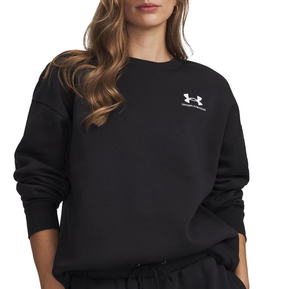 Sweat Noir Femme Under Armour Ua Icon Fleece 1