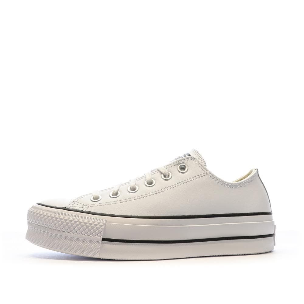 All Star Baskets Blanches à Plateforme Femme Converse 1