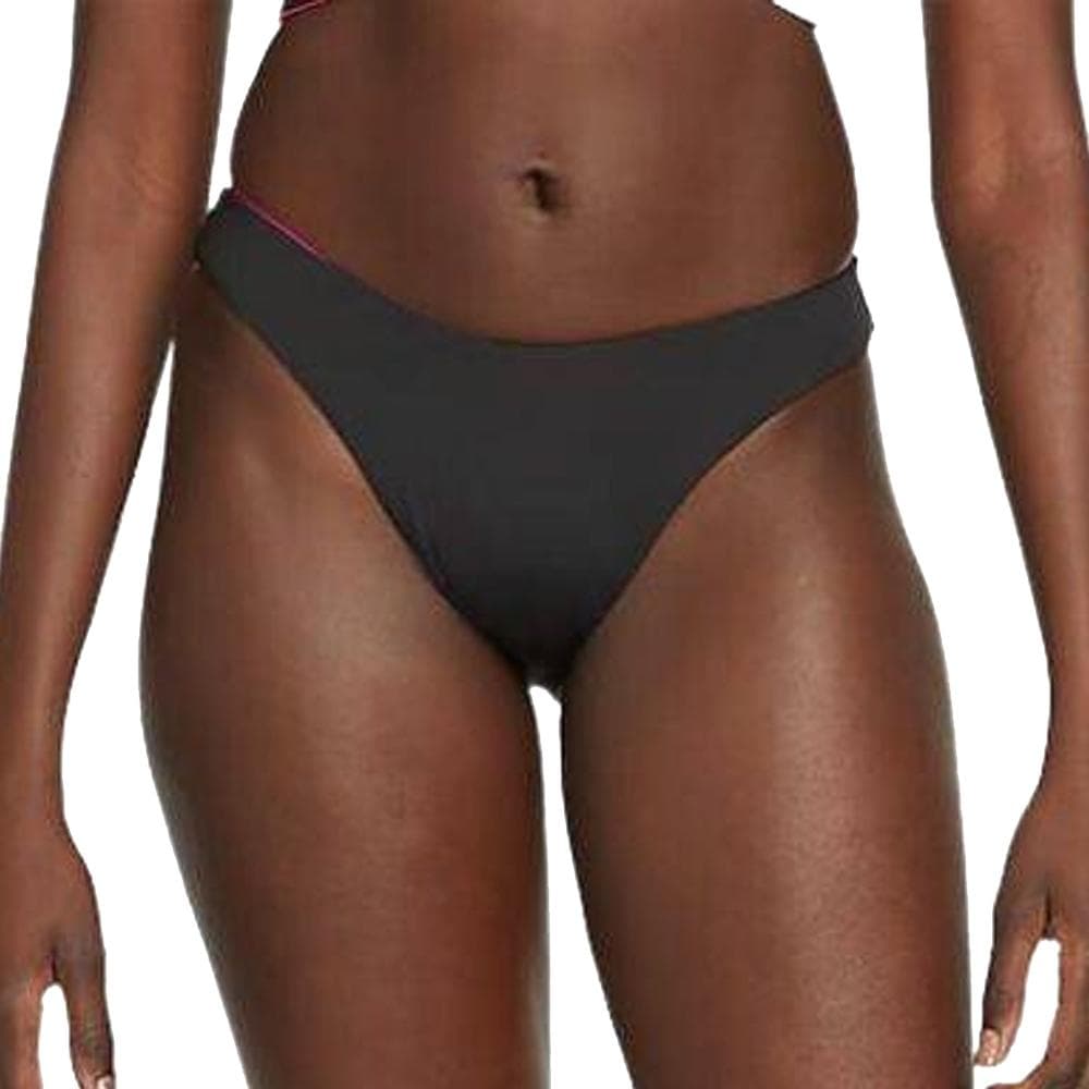 Bas de maillot de bain Noir/Rose Femme Nike Reversible 2