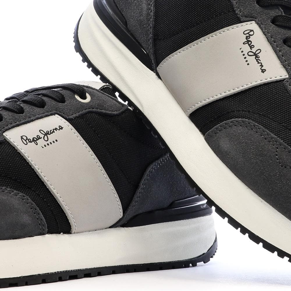 Baskets Noir Homme Pepe jeans Buster Supra 7