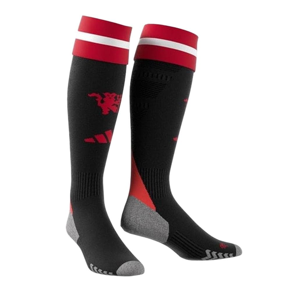 Chaussettes Noir/Rouge Homme domicile Adidas Manchester United 24/25 1