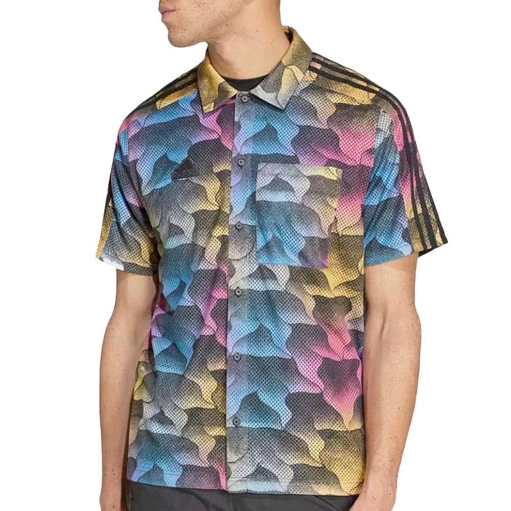 Chemise Multi couleur Homme Adidas M Tiro Aopshirt 1