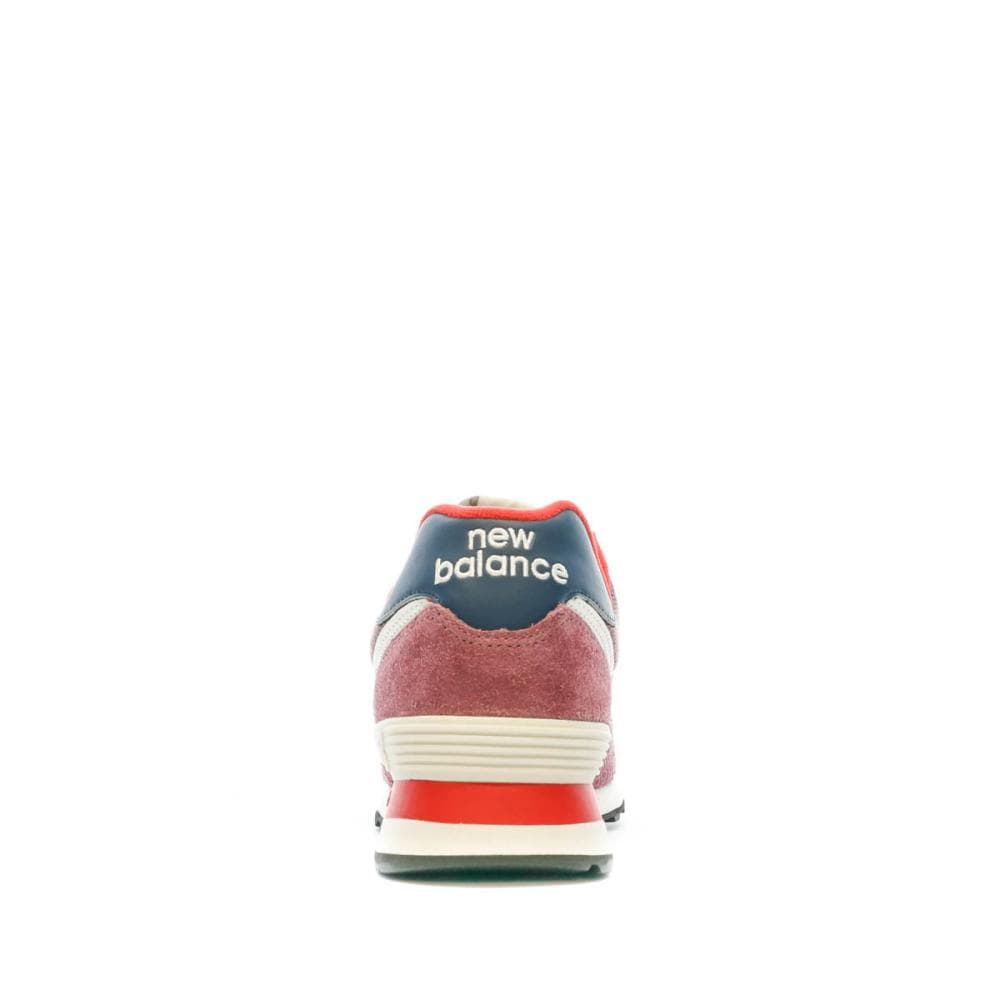 Baskets Rouge Homme New Balance 574 3