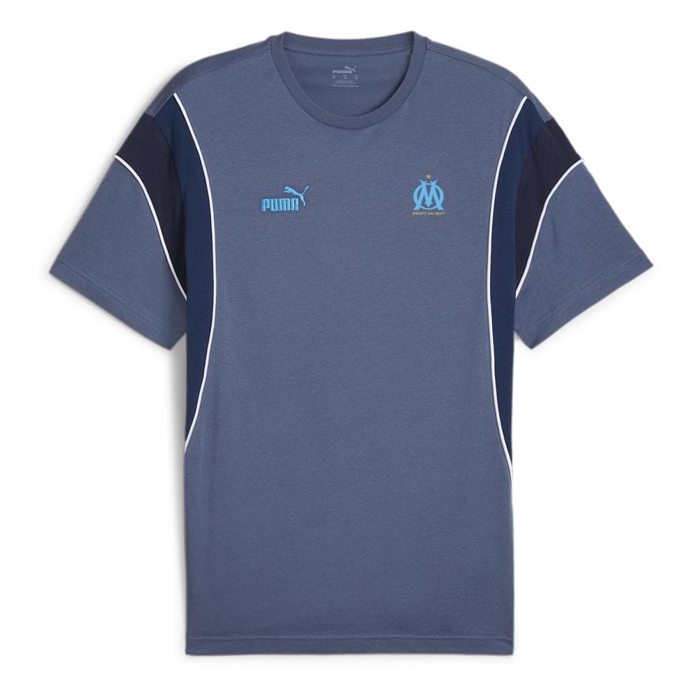 OM T-Shirt Bleu Homme Puma Ftblarchive 1