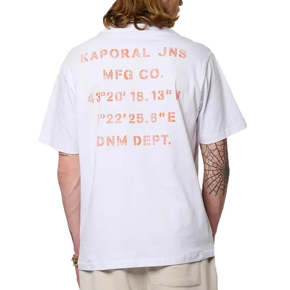 T-Shirt Blanc Homme Kaporal BARKH 2