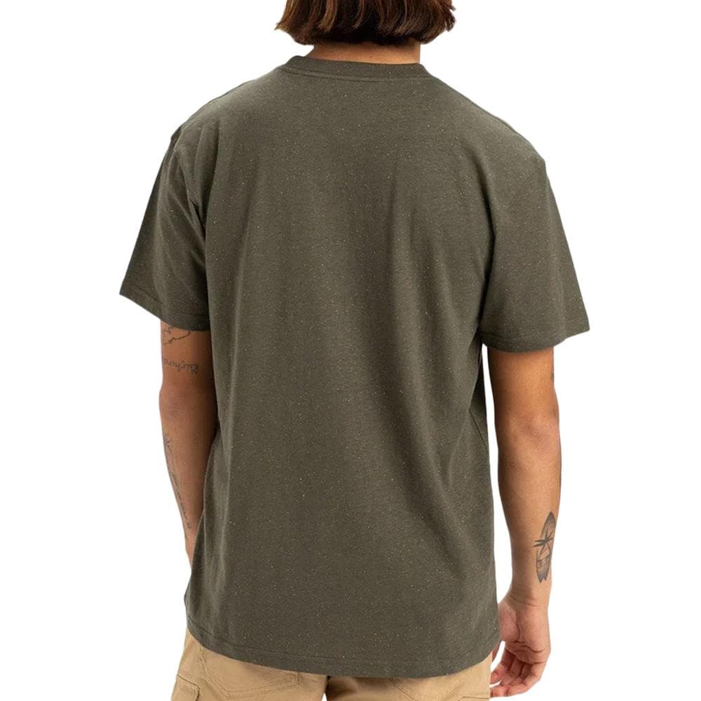 T-shirt Kaki Homme Quiksilver Neps 2