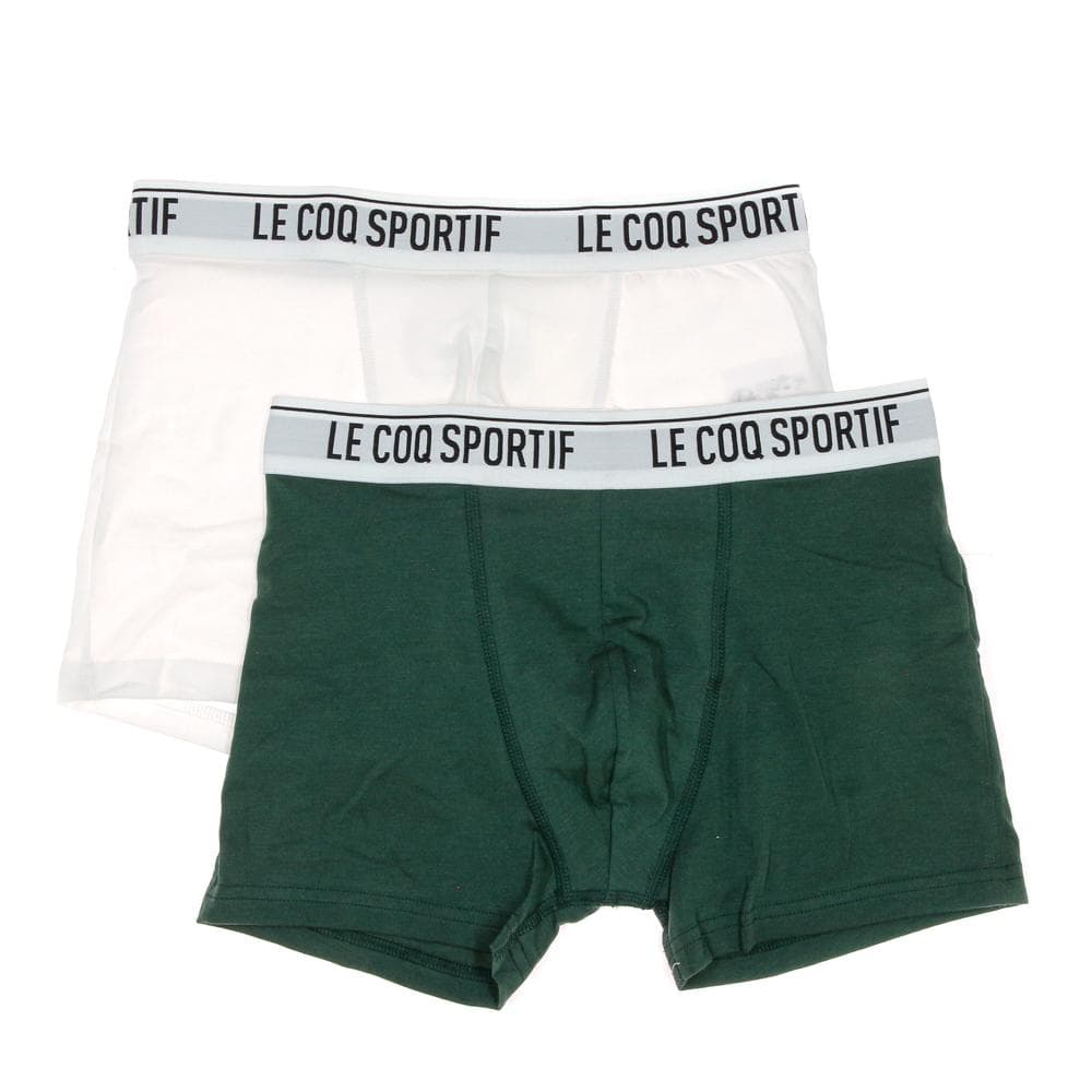 x2 Boxers Bleu/Vert Homme Le Coq Sportif Camuset sport 1