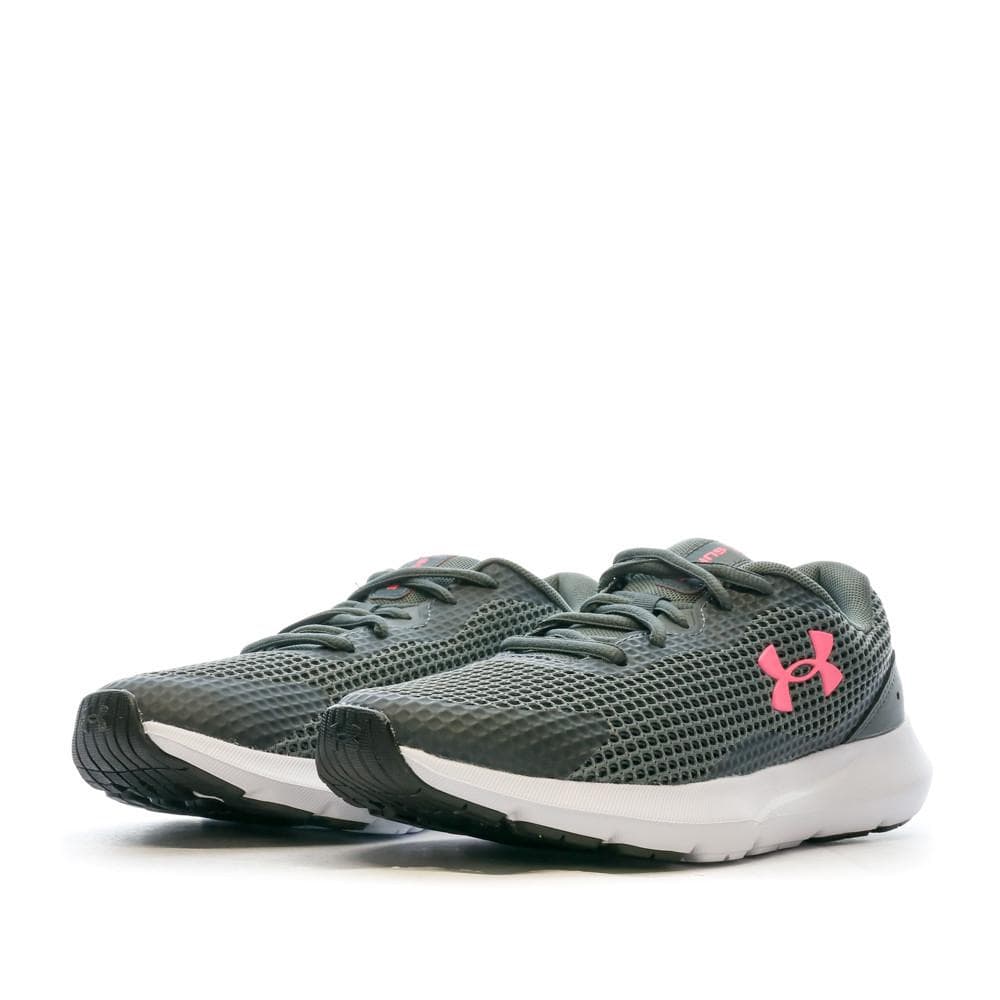 Chaussures de running Gris/Rose Femme Under Armour Surge 3 6
