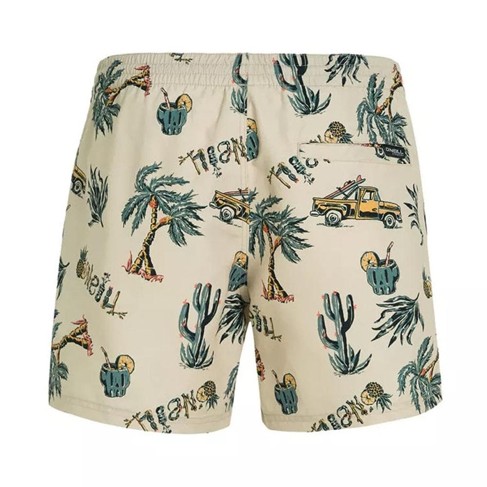Maillot de bain Beige/Vert Homme O'Neill Cali 2