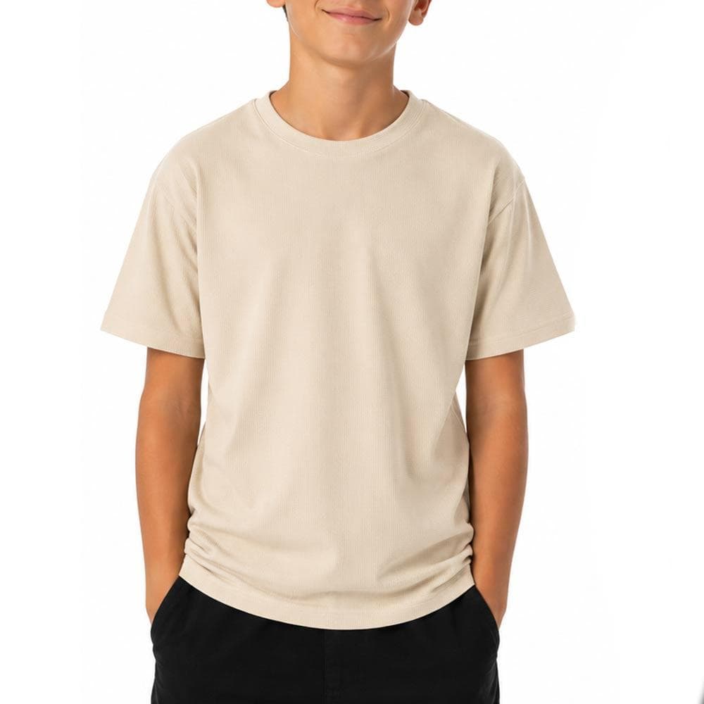 T-shirt Beige Garçon Paname Brothers Dov 1