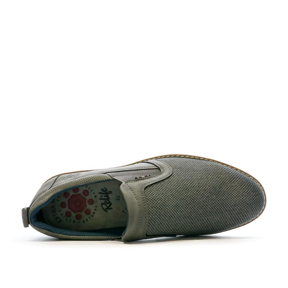 Chaussures de ville Grises Homme Relife Lasigno 4