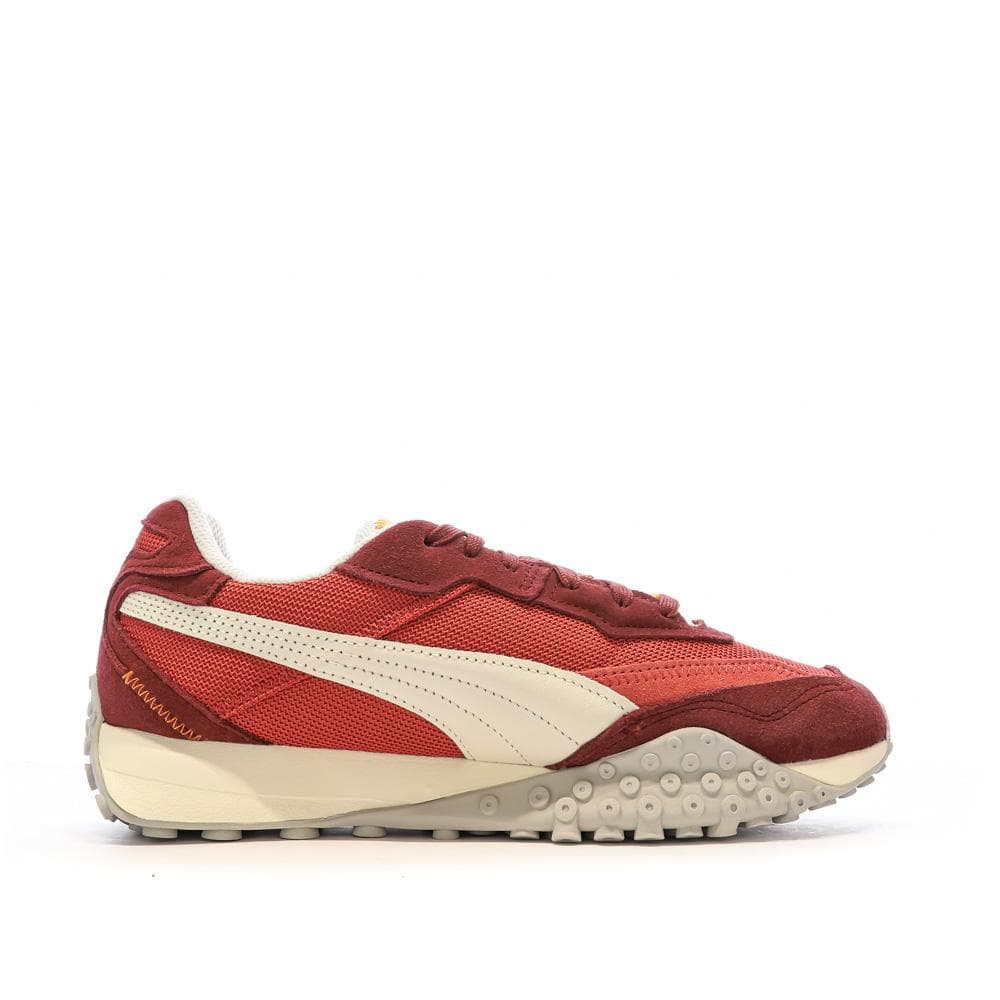 Baskets Rouge Homme Puma Rider Washed 2