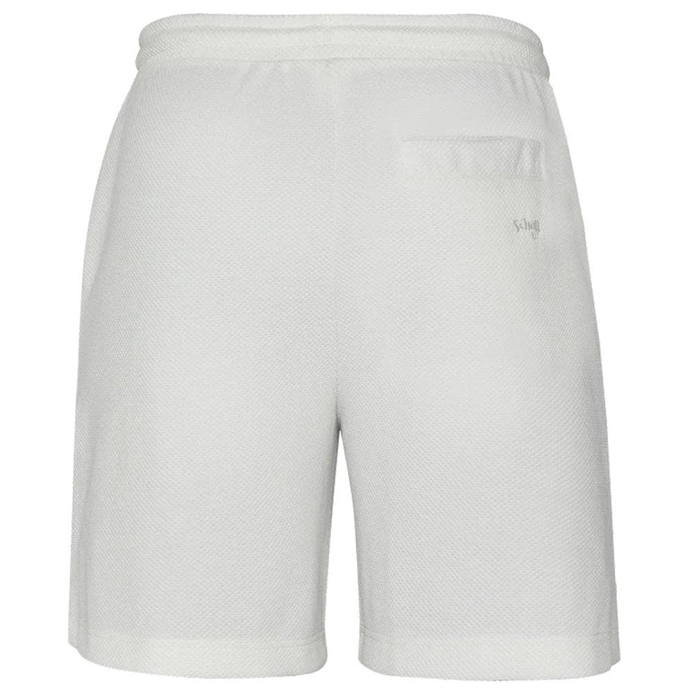 Short Blanc Homme Schott Maille Technique 3