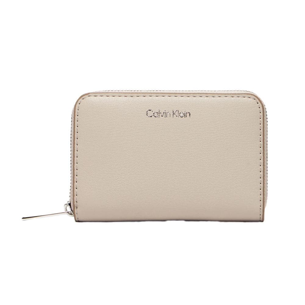 Portefeuille Beige Femme Calvin Klein Jeans Foil 1