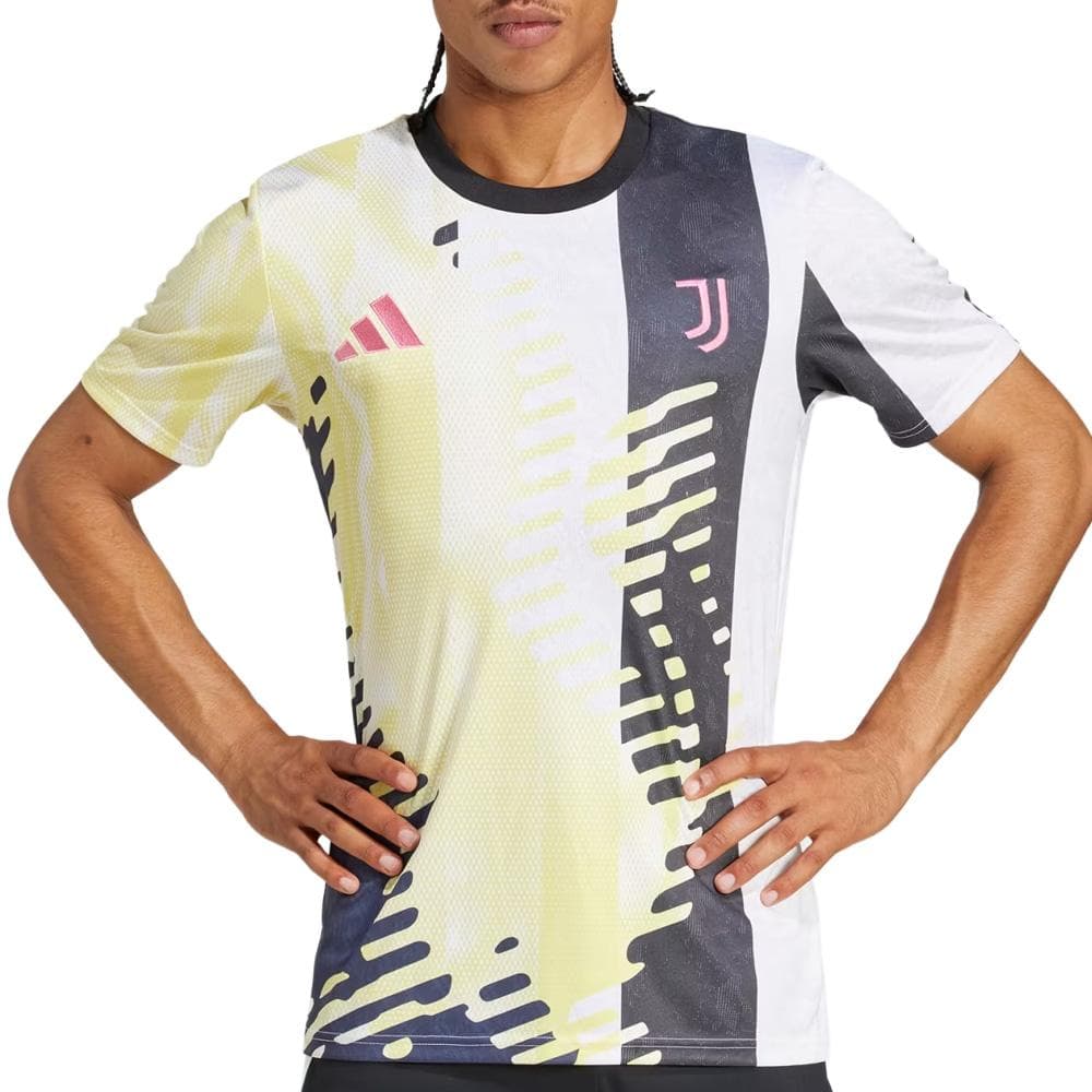 Juventus Maillot Training Jaune/Noir Homme Adidas 24/25 1