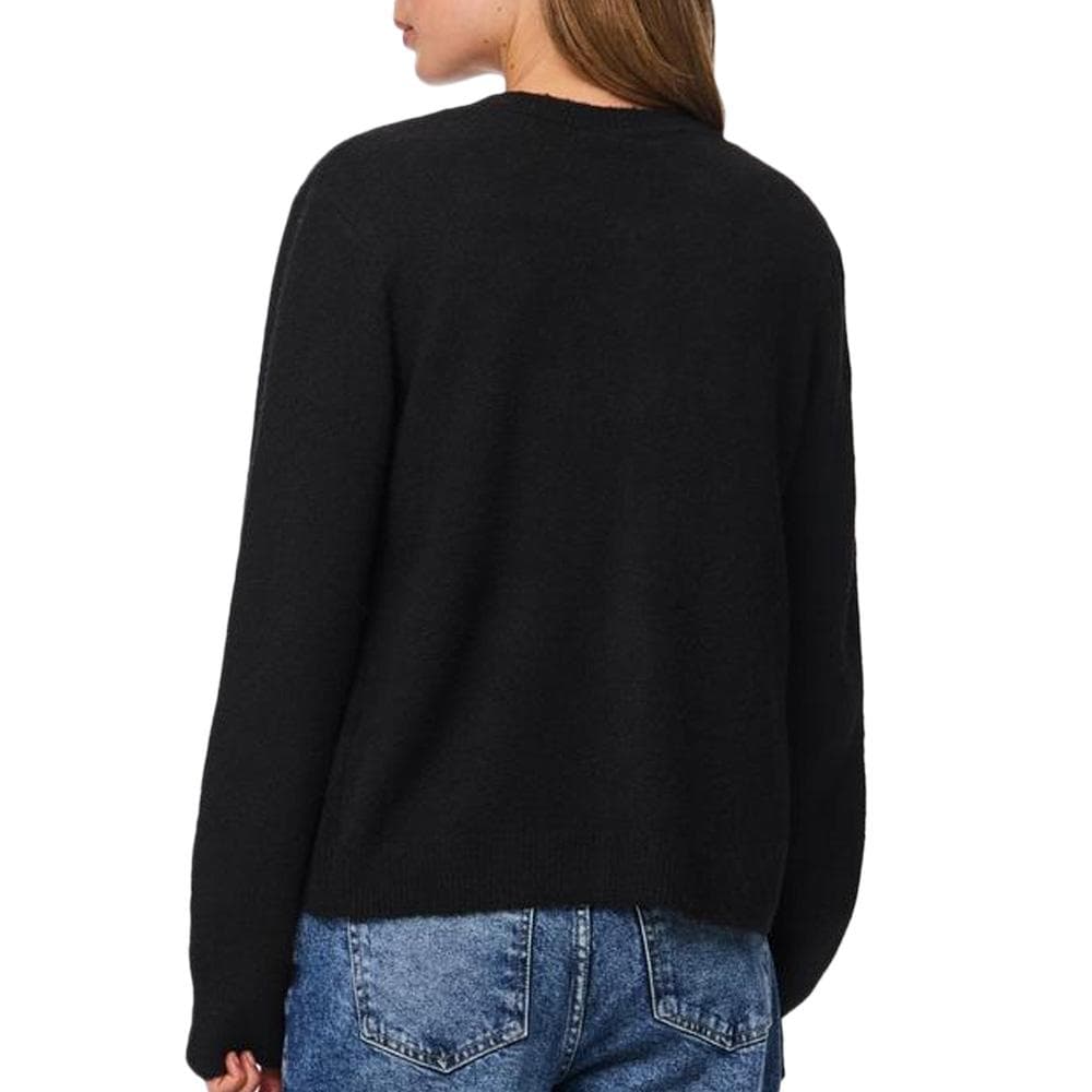 Gilet Noir Femme Pieces Malou 2
