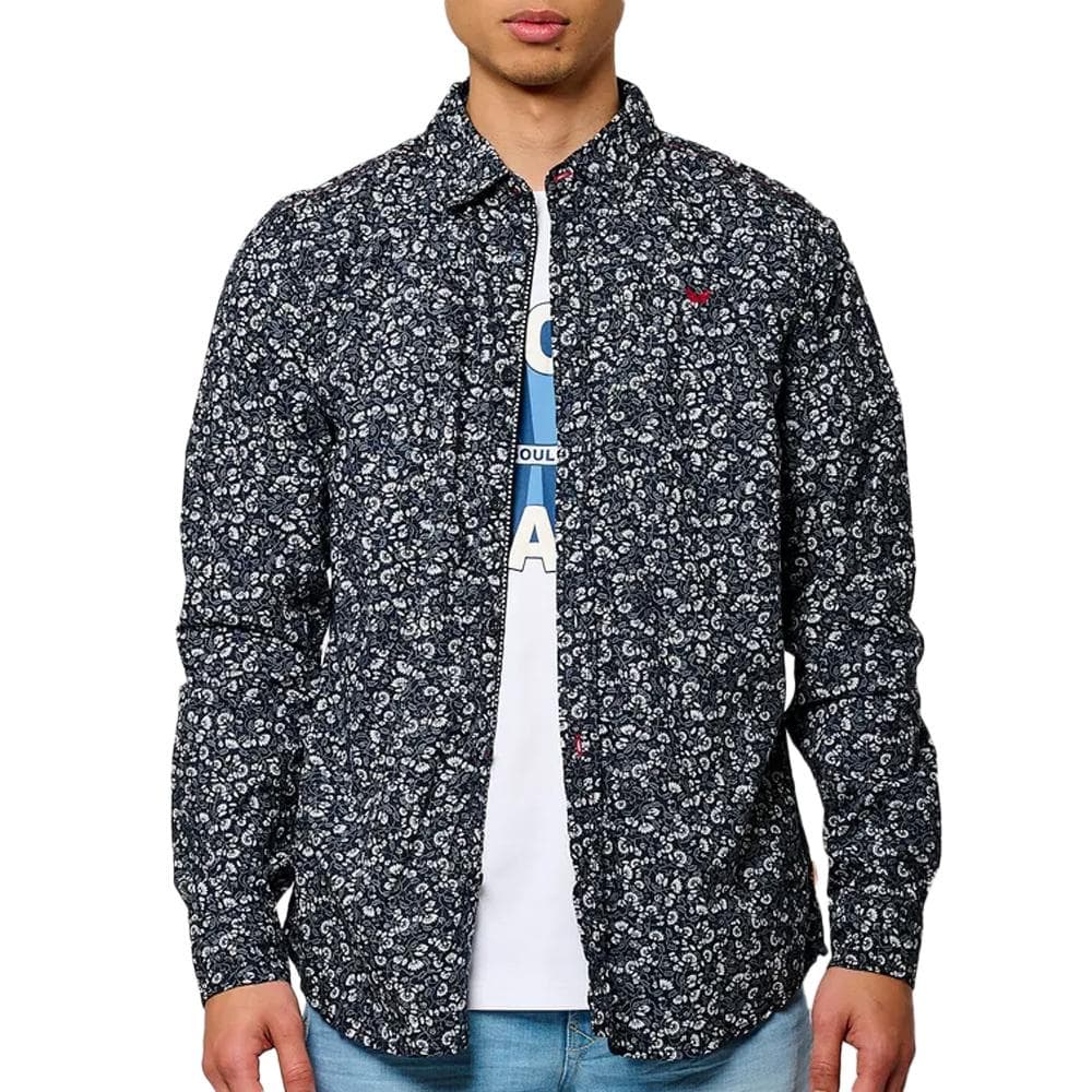 Chemise Marines à fleurs Homme Kaporal BRADYE25 1
