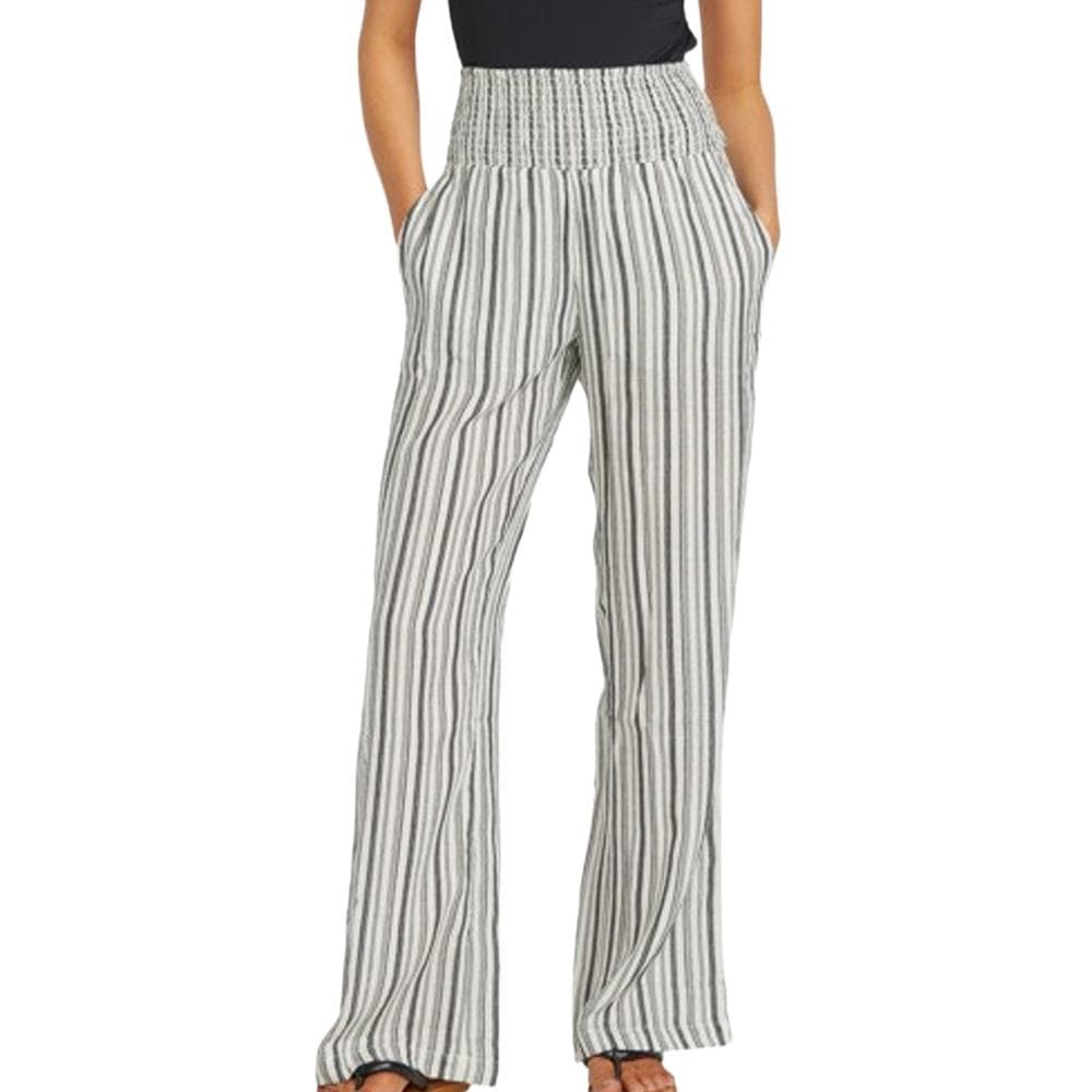 Pantalon Ecru/Noir Femme Billabong New Waves 2 1