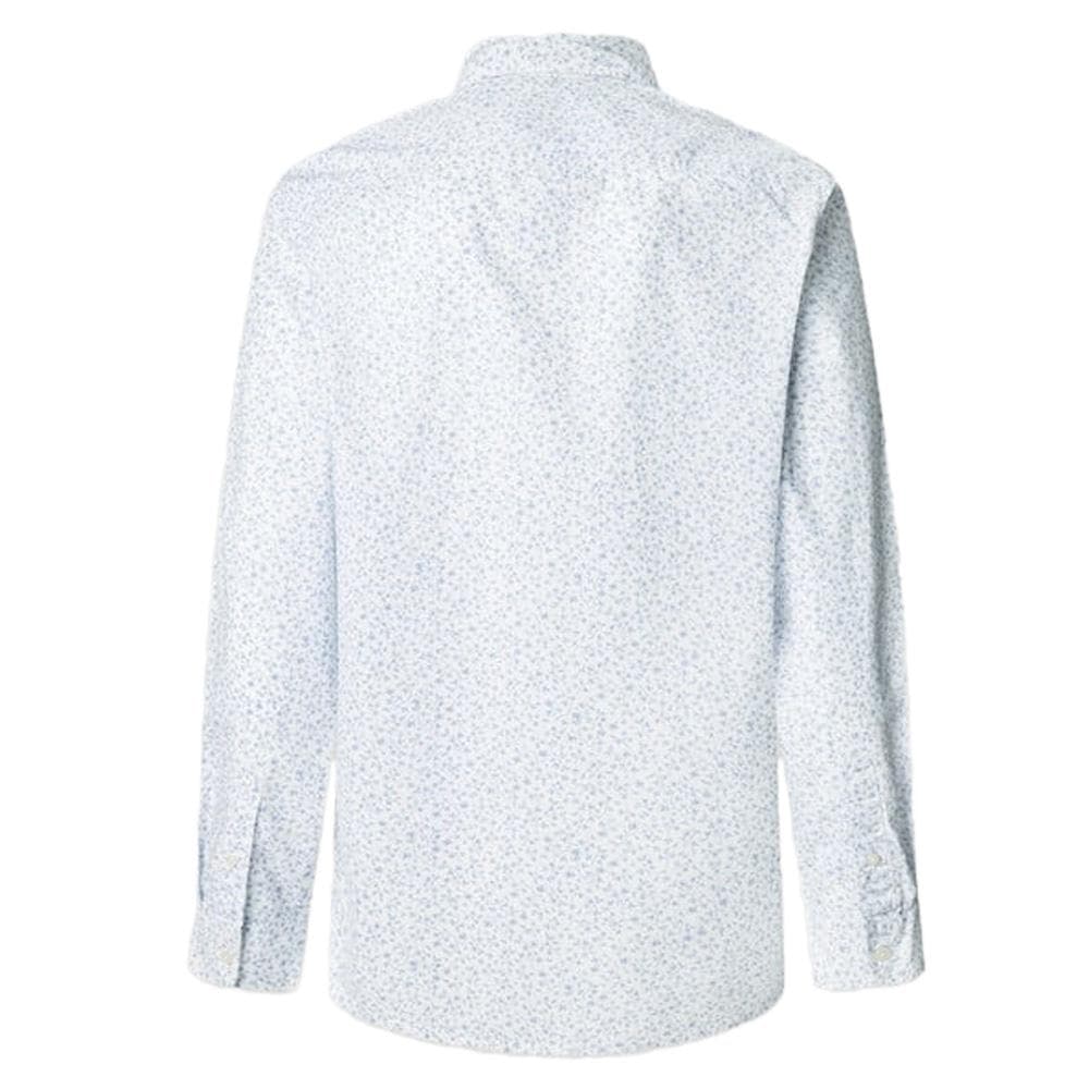 Chemise Blanc/Bleu Homme Pepe jeans Anson 2