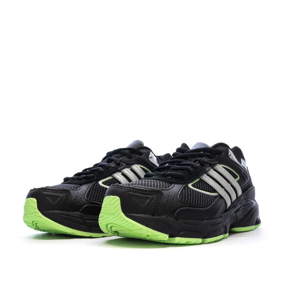 Basket Noir/Vert Femme Adidas Response 6