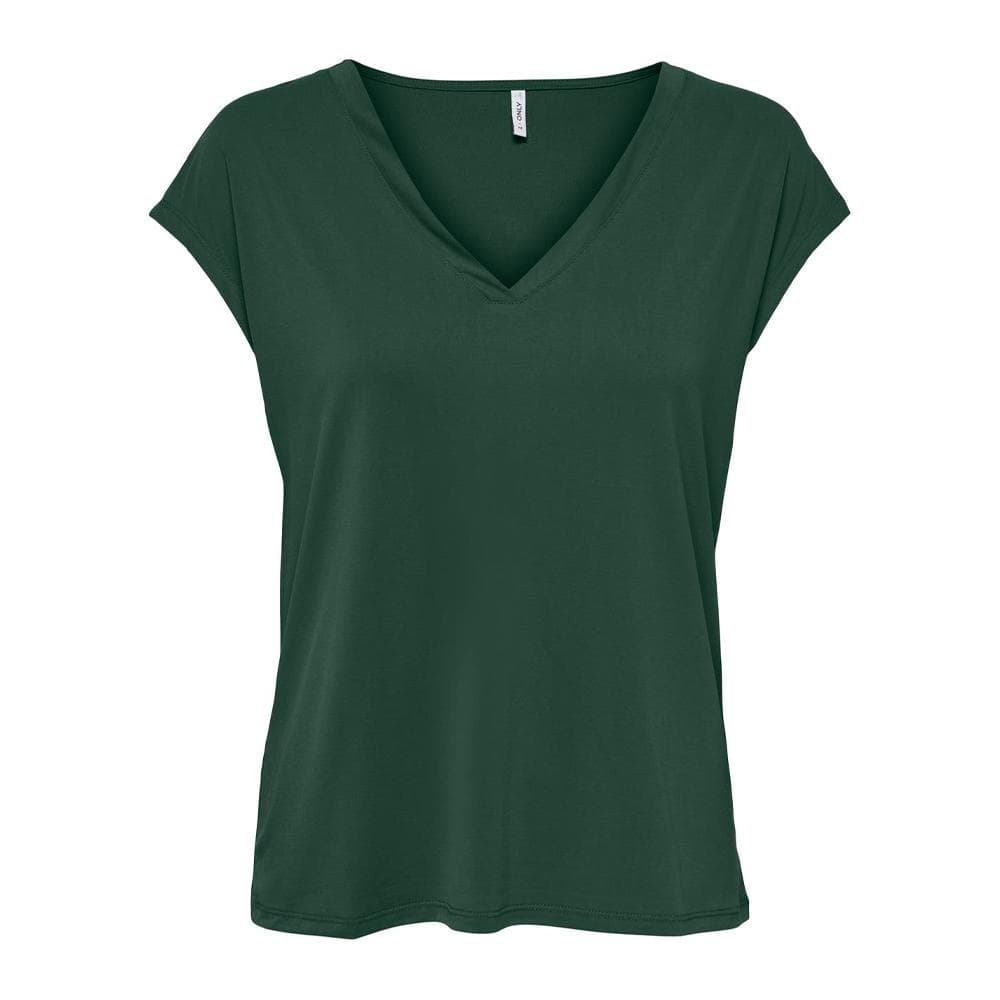 T-Shirt Vert Femme Only Free Life 1