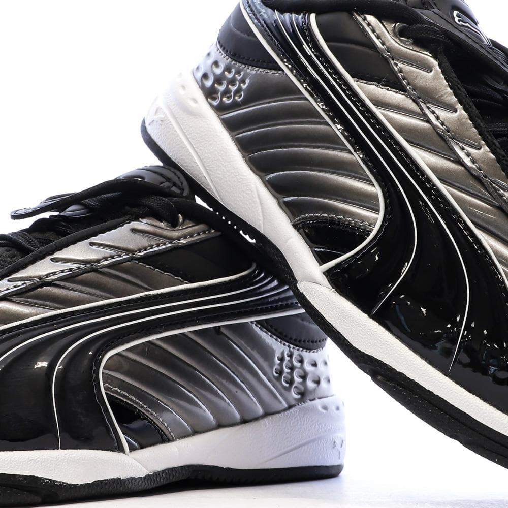 Baskets Argent/Noir Garçon Puma Goalgetter 405874 7