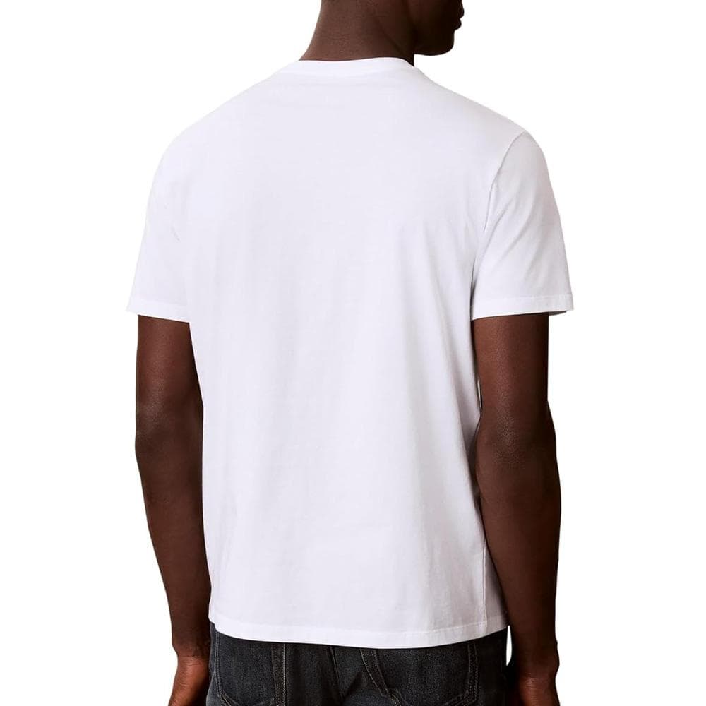 T-Shirt Blanc Homme Calvin Klein Jeans LV04RG800G 2