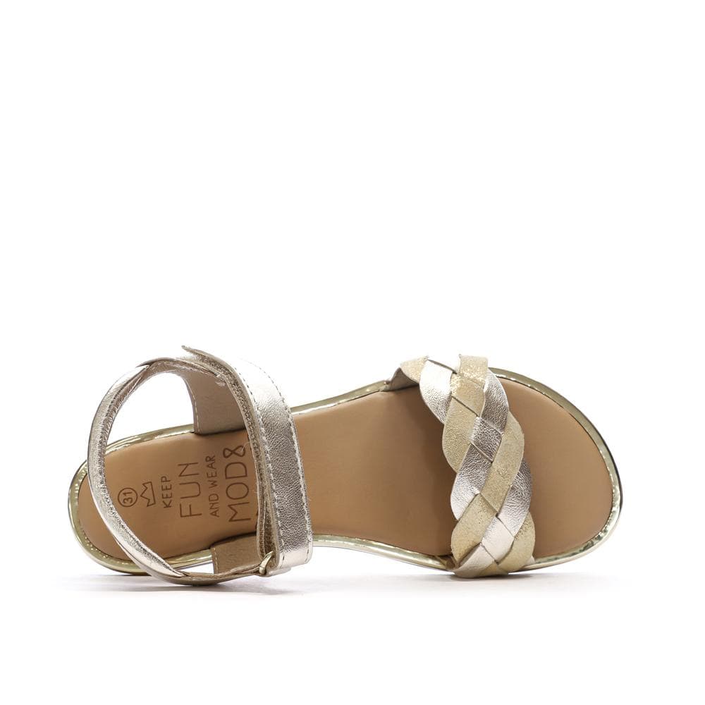 Sandales Doré Fille Mod8 Mo Pabla 4