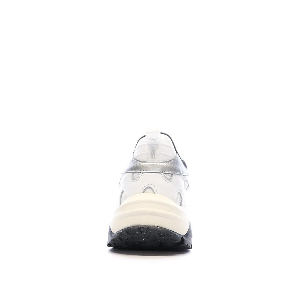 Baskets Blanches Mixte Puma RS-Trck Metallic 3