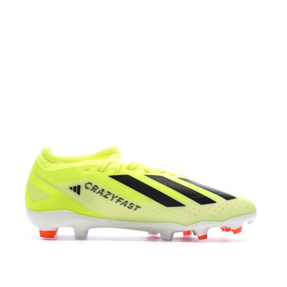 Chaussures de football Jaunes Garçon Adidas Crazyfast League 2