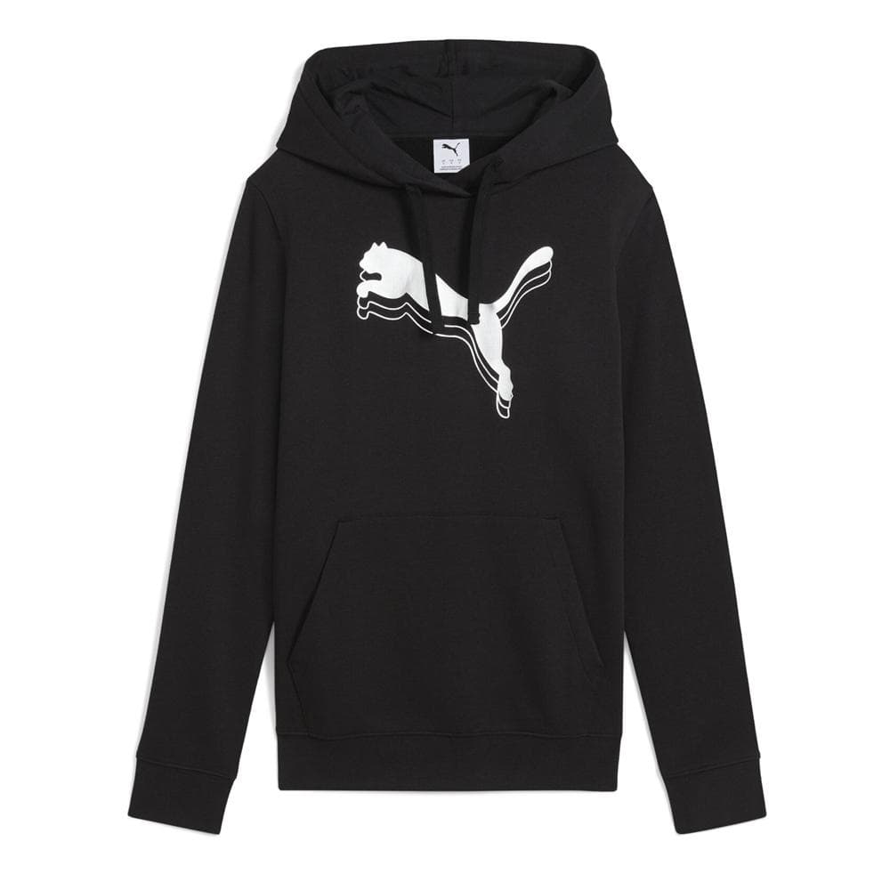 Sweat à Capuche Noir Homme Puma Metallic Hoodie 1