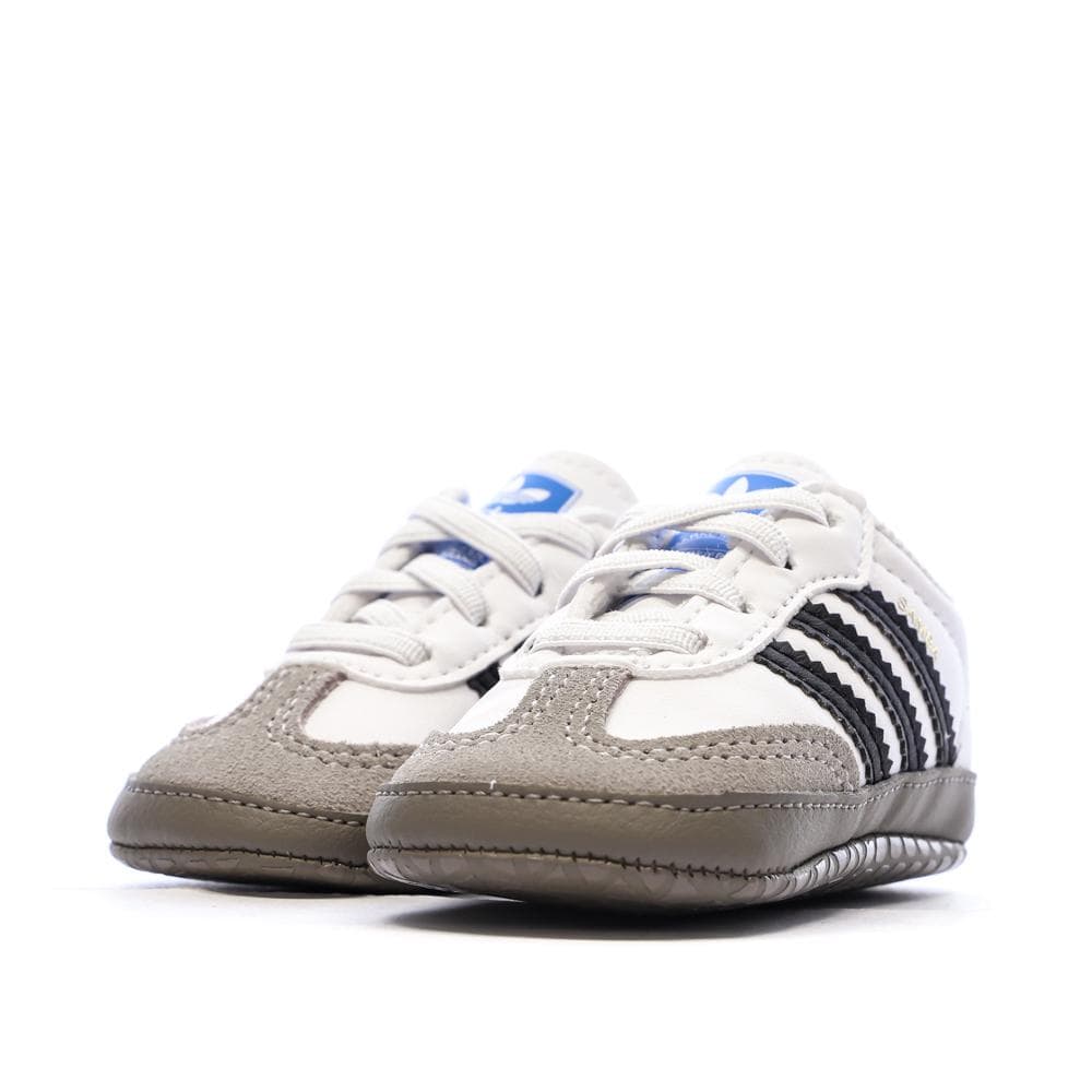 Samba Baskets Blanches/Noires Bébé Adidas 6