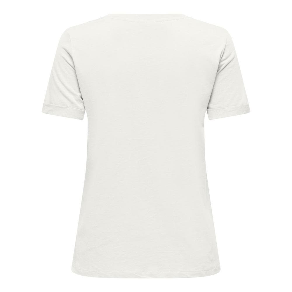 T-shirt Ecru/Rose Femme JDY Kitty 2